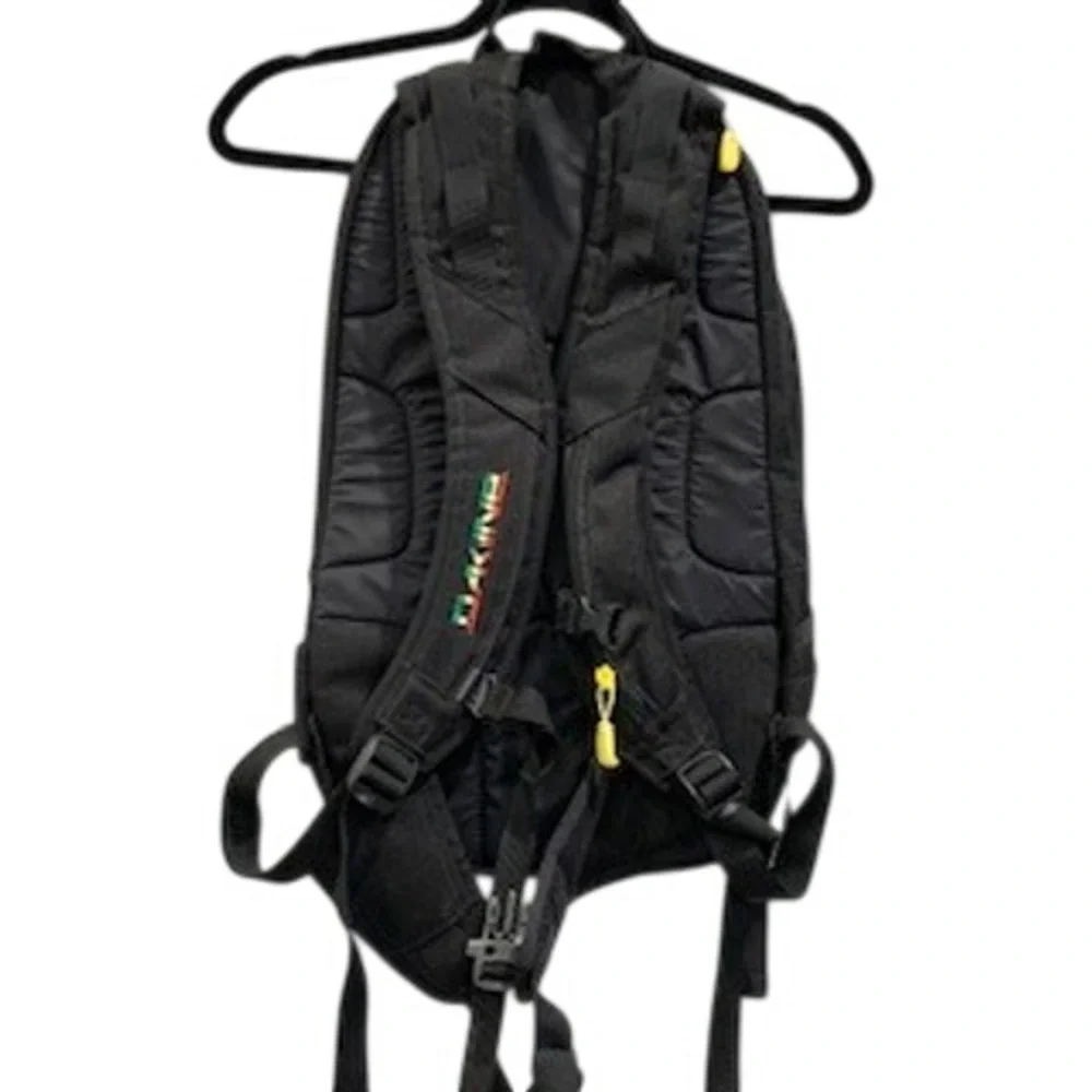 Dakine Heli Pack 11L Backpack Black Rasta Snowboard Ski Carry Daypack 8100700